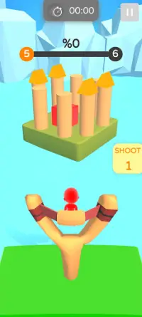 Slingshot Man: Shooting range Screen Shot 6