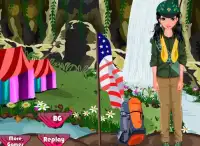 Scout camp – dressup game Screen Shot 11