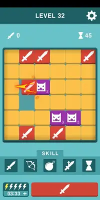 Slide Puzzle Battle Screen Shot 3