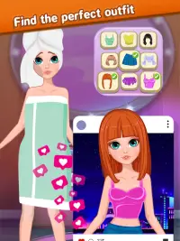 Fashion Girl Studio - dress up neauty games Screen Shot 6