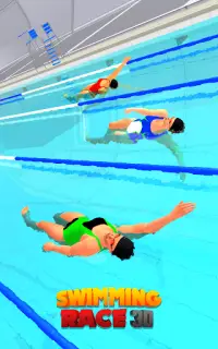 3D Swimming Pool Race Screen Shot 3