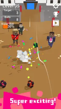 Touch Out - Simple dodge ball game Screen Shot 3