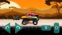 شاحنة الوحش: سباق للأطفال Screen Shot 3