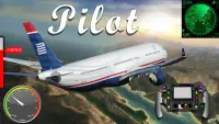 Airplane Flight Real Pilot - Flight Simulator Screen Shot 3