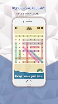 Word Search Puzzle - A Interesting Puzzle Screen Shot 1