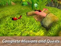개미 생존 시뮬레이터 - 곤충 세계로 이동! Screen Shot 10