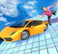 Smash Car Games:Impossible Tracks Car Stunt Racing Screen Shot 6