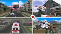 Urgence en volant ambulance Screen Shot 0