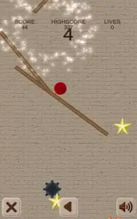 Red Rolling Ball Screen Shot 2