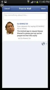 Go Nawaz Go Request Screen Shot 7
