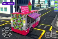Food Truck Driver - Cafe Truck Driving Games Screen Shot 0