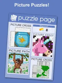 Puzzle Page - Crossword, Sudoku, Picross and more Screen Shot 9