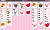 Freecell Valentine Game Screen Shot 1