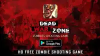 Dead War Zone: gioco di tiro degli zombi Screen Shot 13