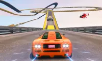 Impossible Ramp Car Stunt Racing Tracks 2019 Screen Shot 2