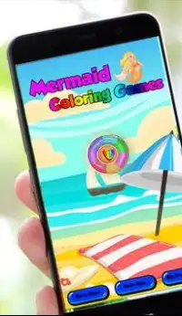 Mermaid Coloring Games Screen Shot 2