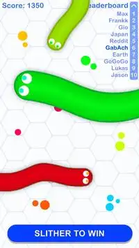 Slither Snake Game Screen Shot 1