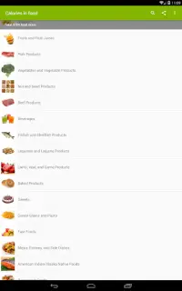 Calories in food Screen Shot 7