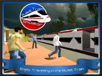 Speed Bullet Train Drive 3D Screen Shot 8
