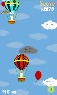 Magic Balloon : rise up with bloons Screen Shot 1