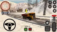 Snow Plow Truck Simulator Screen Shot 3