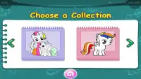 coloring pony horse game free Screen Shot 1