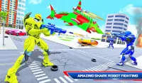 ataque tubarão robô transformar robô jogos tubarão Screen Shot 6