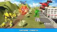volando Jet Robot Guerra Simulatore Screen Shot 1