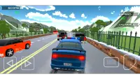 Polygon Traffic Racer 3D: Highspeed Highway Games Screen Shot 9