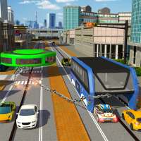 Chained Gyroscopic Bus VS Elevated Bus Simulator