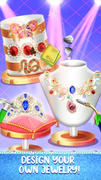 Jewelry Making Princess Game for Girls Screen Shot 2