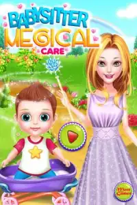 Magische Pflege Babysitter Spiele Screen Shot 0