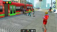 Real Tram Driving Sim 2018: City Train Driver Screen Shot 7