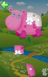Animal puzzle for kids HD Screen Shot 2