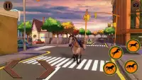 Horse Riding Games : Wild Cowboy Racing Simulator Screen Shot 0