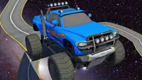 Galaxy stunt racing Game 3D Screen Shot 8