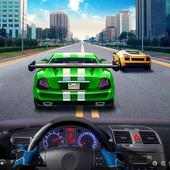 Racing in car 3D