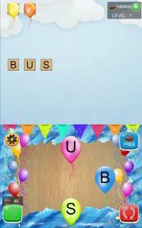 Word Party - Educative Words Game Anagrams Letters Screen Shot 1