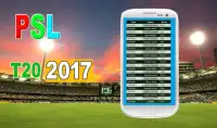 PSL T20 Cricket Live 2017 Screen Shot 1