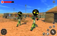 Stickman Army Fps Shooter - Stickman Counter Game Screen Shot 8
