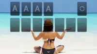 Solitaire Beach Yoga Theme Screen Shot 3