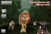 3d Wild Wolf Hunting Jungle Shooter Screen Shot 1