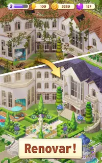 Merge Manor : Sunny House Screen Shot 8