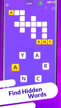 Word Hunter - Offline Crossword Puzzle 🇺🇸 Screen Shot 0