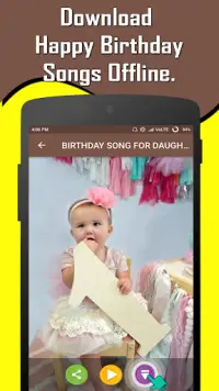 Happy Birthday Songs Offline Screen Shot 2