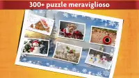 Gioco di Natale Puzzle Bambini Screen Shot 1