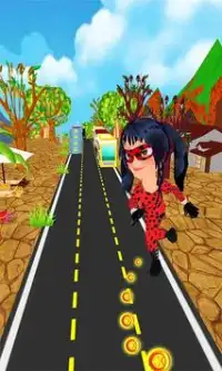 Subway Lady Bug Run Screen Shot 1