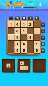10 Block Merge Puzzle Screen Shot 2