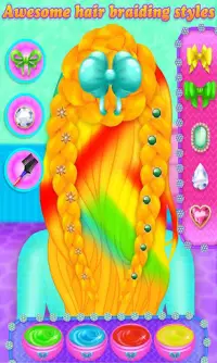 Braiding Hairstyle Salon Shop - Hair Dressing Spa Screen Shot 2