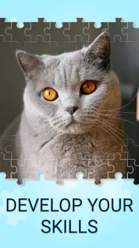 Cute Cats Jigsaw Puzzles Games Screen Shot 3